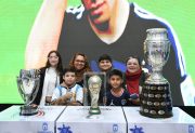 Hoy se exhibirán en la Municipalidad de Capital las copas del Mundo, América y Finalissima de la Selección Argentina de fútbol