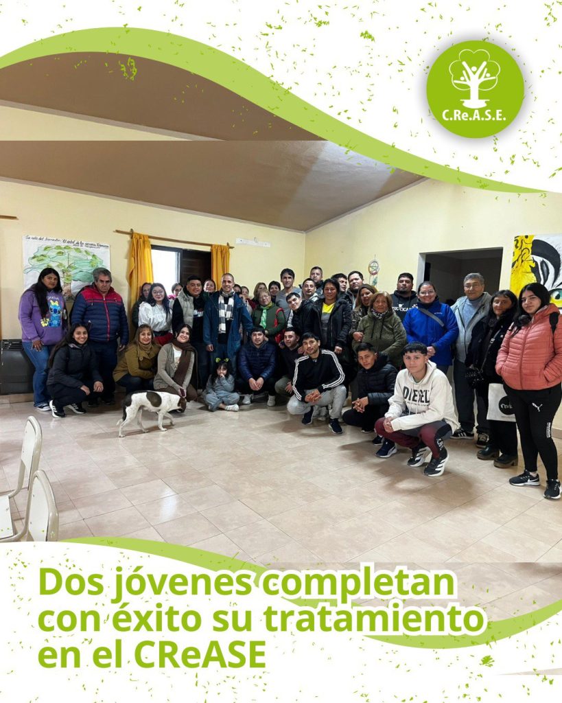 Jóvenes completaron su tratamiento de adicciones: “Hay que tener voluntad con uno mismo”
