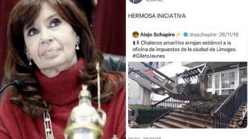 El carpetazo de Cristina a Milei tras la detención de militantes de La Cámpora: “Te van a meter en cana”