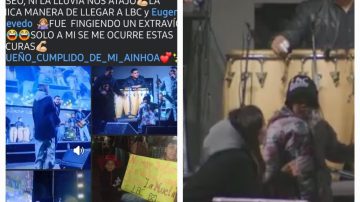 Por sugerencia de su mamá, fingió estar extraviada para sacarse una foto con LBC y Euge Quevedo