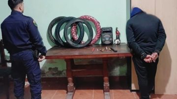 Fernández: allanan una casa, detienen a un ladrón y recuperan bienes robados