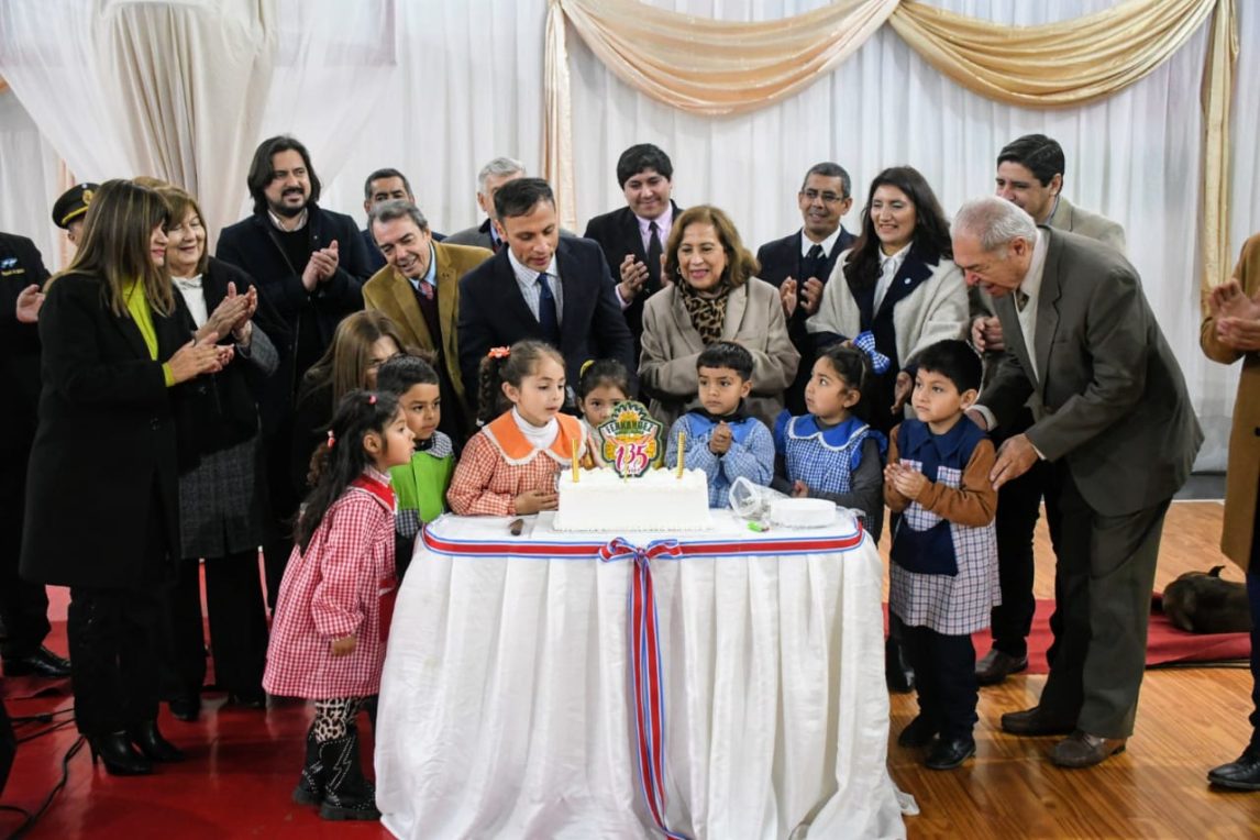 Fernández celebró su 135° aniversario con la inauguración de obras