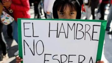 Crudo informe revela que más de 4 millones de niños sufrieron hambre en 2024