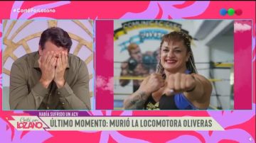 VIDEO: Hernán Drago se enteró en vivo que murió la “Locomotora” Oliveras y rompió en llanto