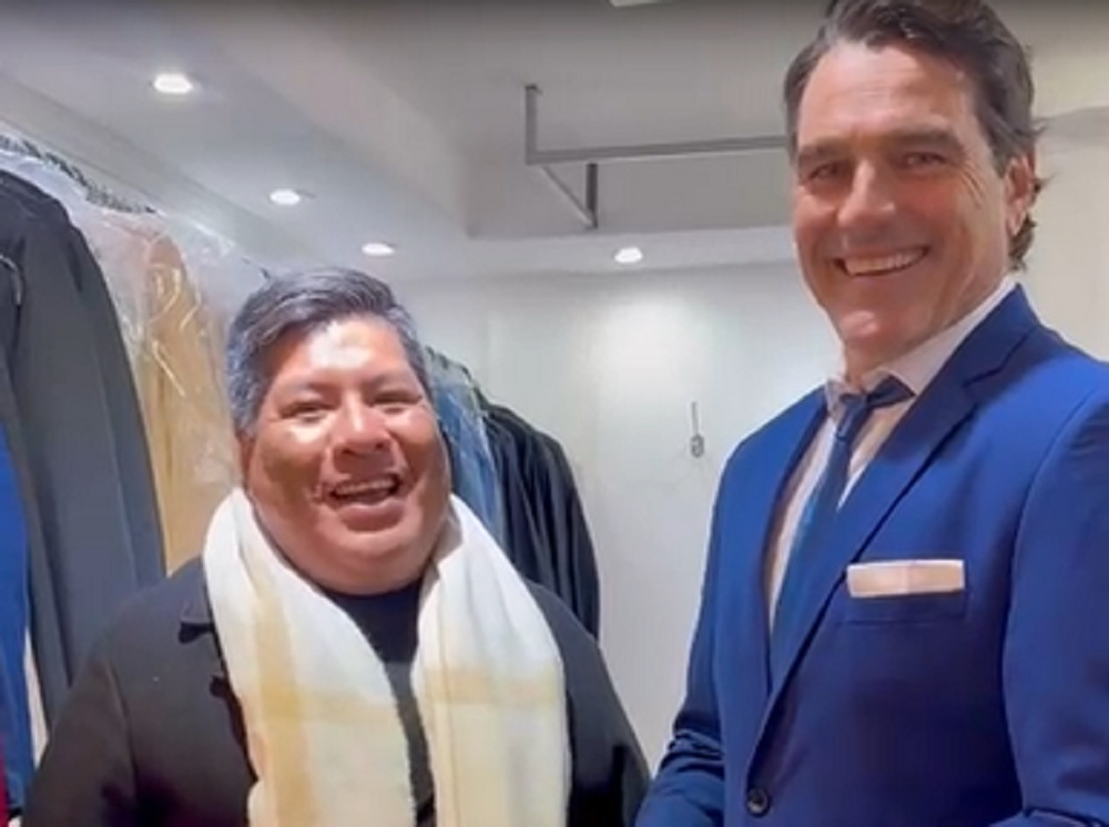 Hernán Drago ya está en Santiago del Estero para la entrega de premios Personalidades Destacadas