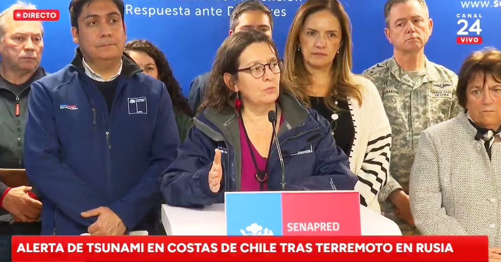 Alerta de tsunami en Chile: el presidente Boric activó el Comité de Desastres