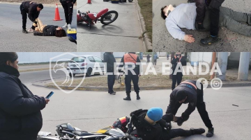 Miércoles de múltiples accidentes de tránsito en La Banda