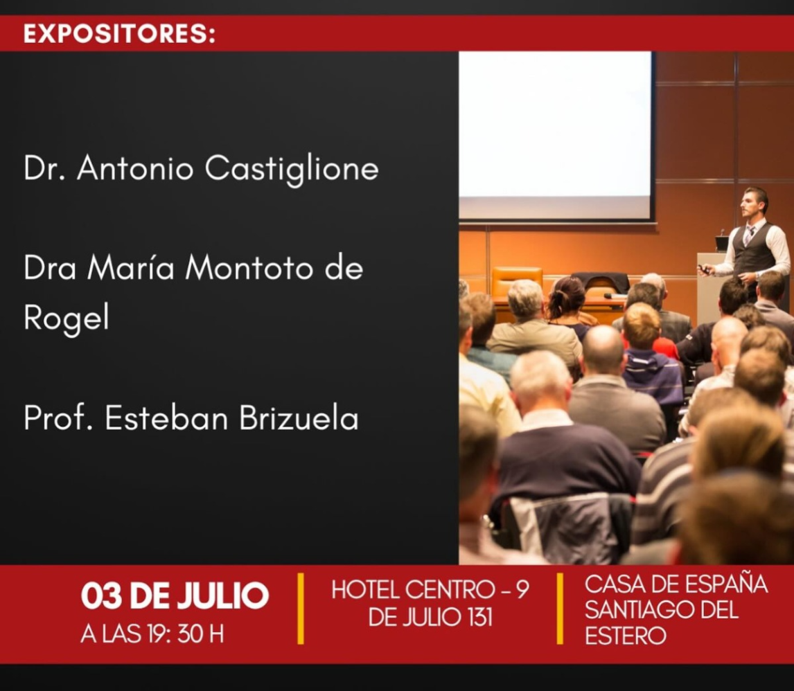 Invitan a participar de la charla “Historias y relatos de inmigrantes españoles en Santiago del Estero”