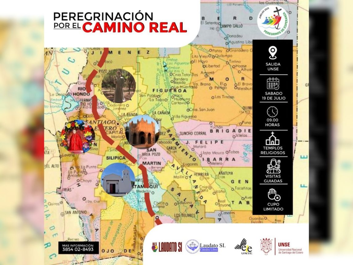 Invitan a una peregrinación por el Camino Real con paradas en capillas históricas