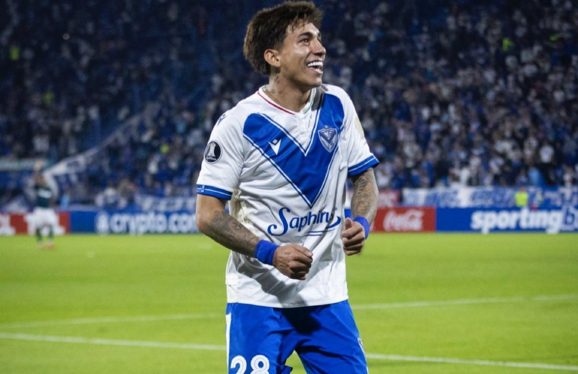 ¿Lo habrá visto Gallardo? poema de jugada de Maher Carrizo para el gol de Vélez