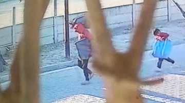 Indignante: un hombre robó varios bienes de una casa acompañado de un niño