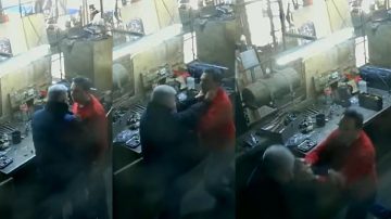 VIDEO: Denuncian al dueño de la Empresa 9 de julio por increpar y golpear al jefe de personal