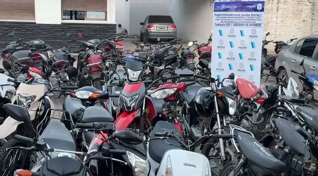 Con el objetivo de combatir a los motochorros, secuestran mas de 1200 motos en una semana