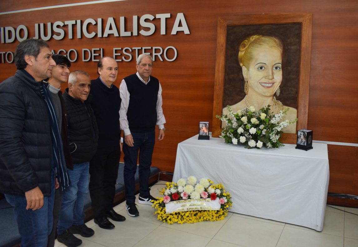 “Pichón” Neder recordó a Eva Perón: “Fue un abrazo de justicia con el pueblo trabajador”