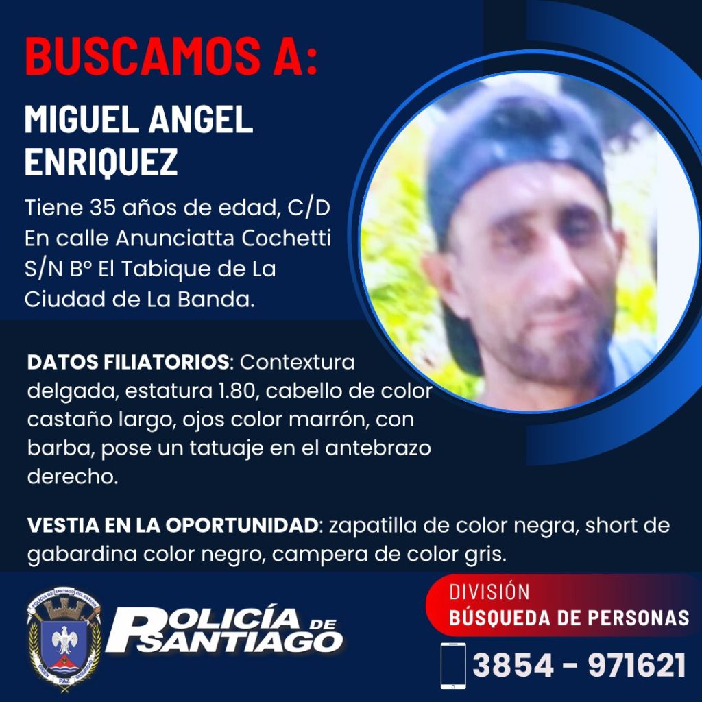 Salió a hacer changas y no regresó: Lo buscan intensamente