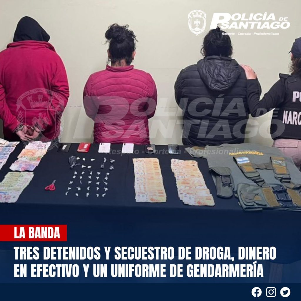 Encontraron un uniforme de Gendarmería en medio de un allanamiento por drogas