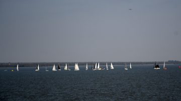 Arrancó el Campeonato Nacional de Veleros que se disputa en Las Termas
