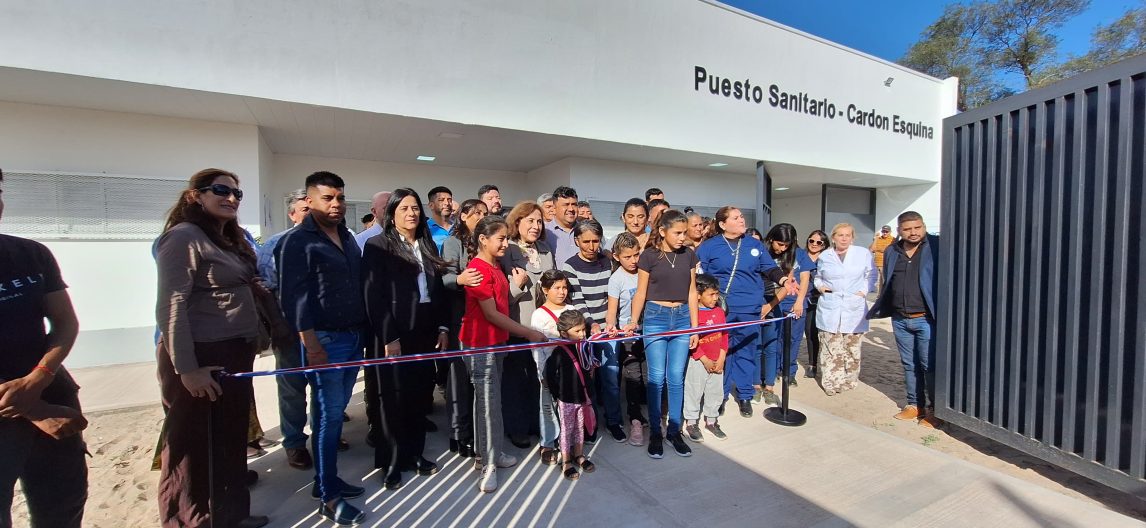Inauguraron una nueva posta sanitaria, esta vez, en Cardón Esquina