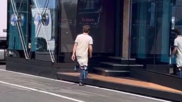 VIDEO | El estado de Franco Colapinto tras accidentarse en Hungría