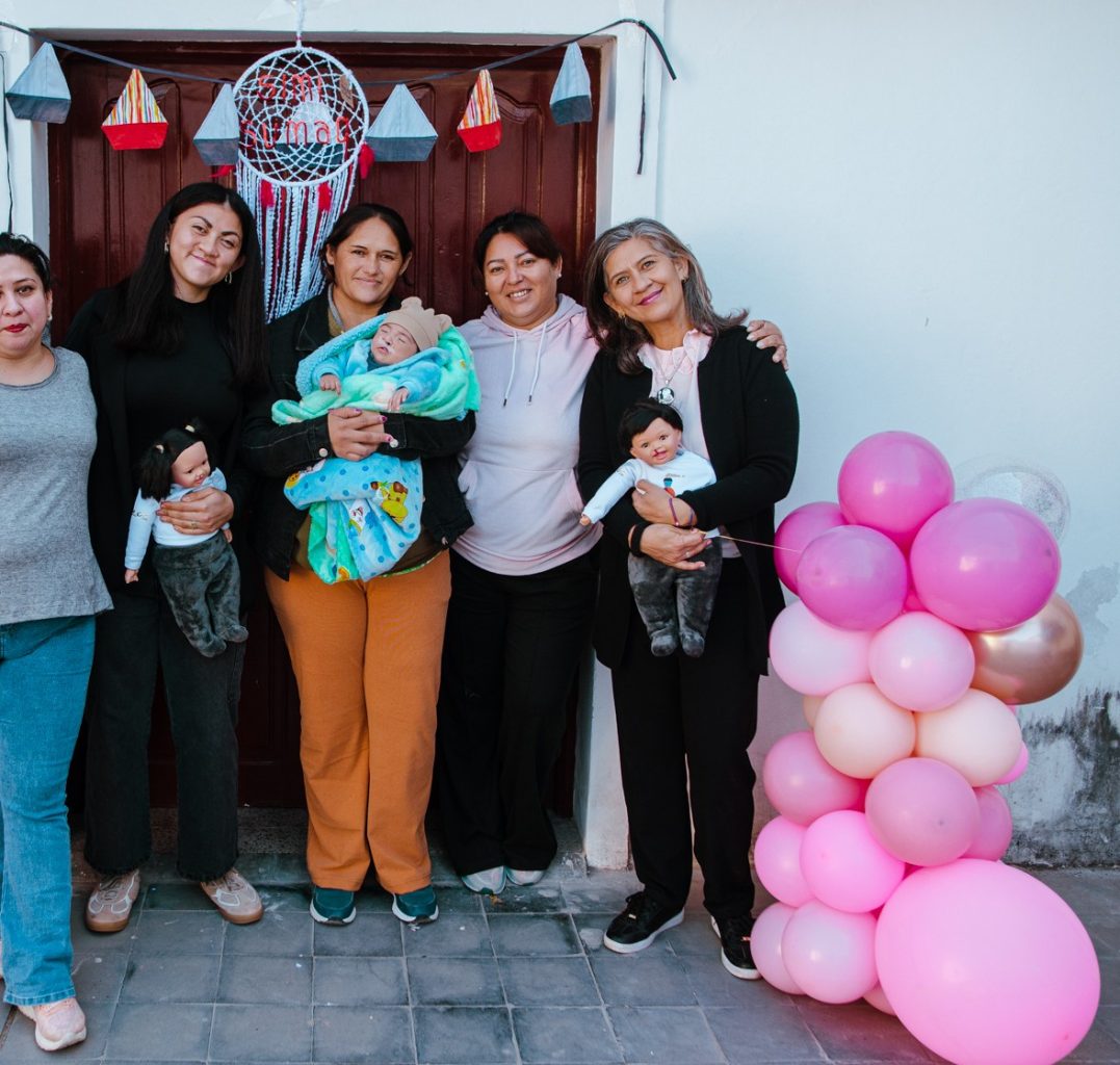Dictaron un taller de lactancia materna en la Asociación Civil Simi Sumaq