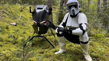 Como en Star Wars: lanzaron la primera moto voladora y cuesta u$s880.000