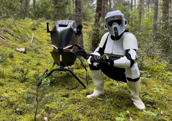 Como en Star Wars: lanzaron la primera moto voladora y cuesta u$s880.000