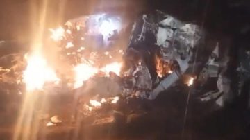 Cayó una supuesta avioneta narco, se incendió y sus ocupantes se esfumaron