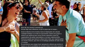 Usuaria se quejó del “negocio” detrás de las peñas y encendió la polémica: “Nido de oportunistas”