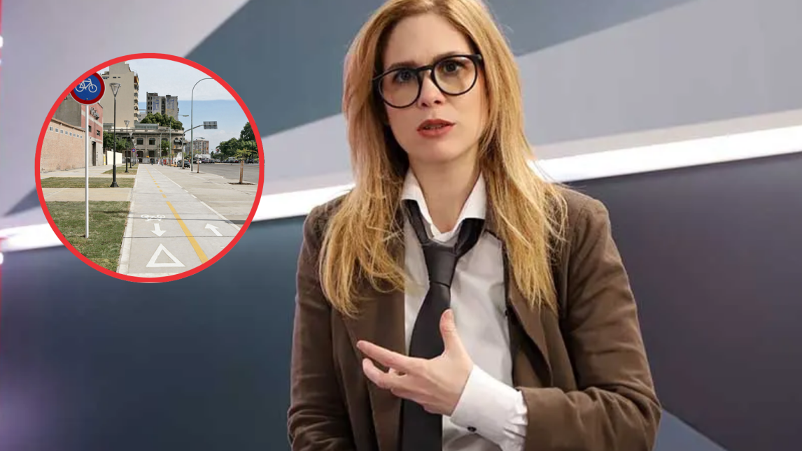Lilia Lemoine criticó a las bicisendas sin saber que son doble mano y desató un aluvión de burlas