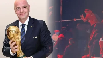 Gianni Infantino condenó la barbarie que se produjo entre hinchas de Independiente y la U de Chile