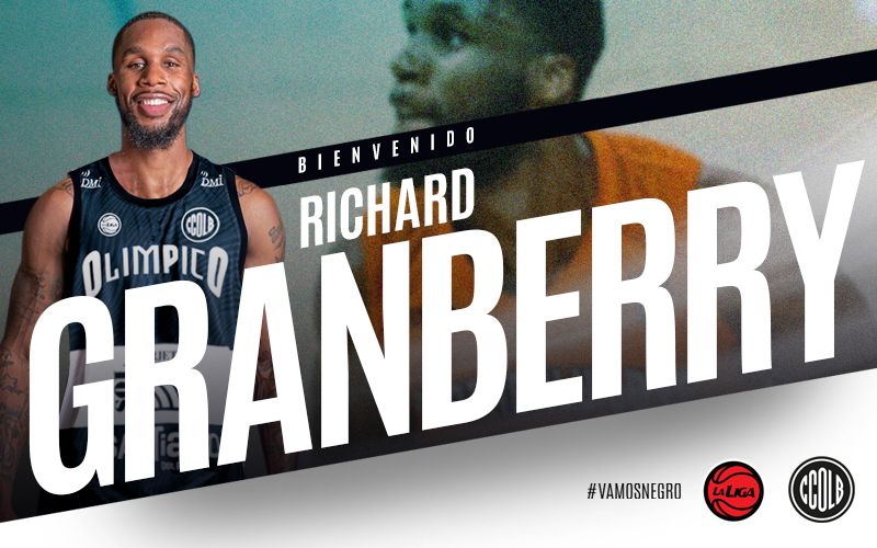 Llega a Olímpico, Richard Granberry, un pívot que conoce la Liga Nacional