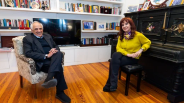 El mensaje de Cristina Kirchner para agradecerle al expresidente colombiano Samper por su visita