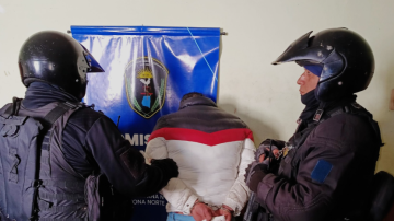 Una mujer de 76 años activó el botón antipánico al ser amenazada por su propio hijo