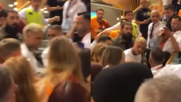 Escándalo con Mauro Icardi en Turquía: “cabeceó” a un fan que empujó a la China Suárez