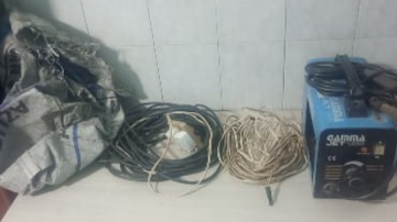 Campo Gallo: la policía recuperó elementos robados y aprehendió al posible autor del ilícito