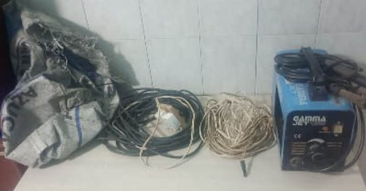 Campo Gallo: la policía recuperó elementos robados y aprehendió al posible autor del ilícito
