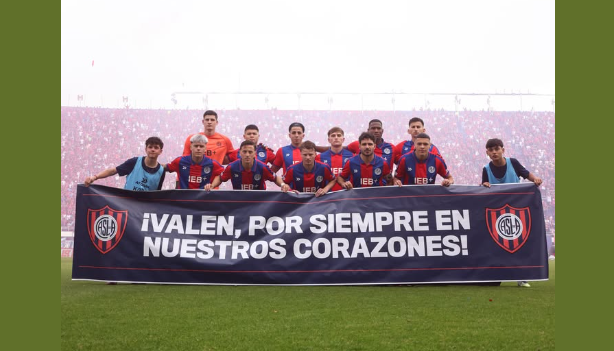 San Lorenzo homenajeó a Santiago Valentino Guzmán Zanni en la previa del clásico