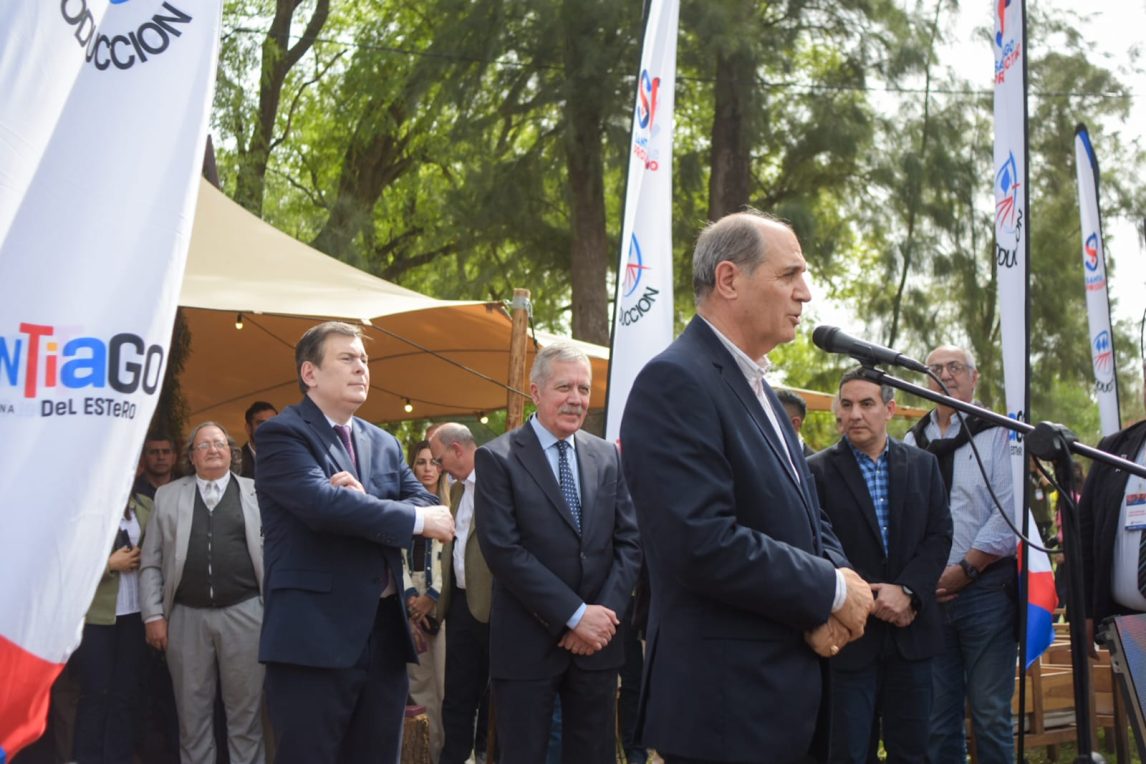 “Hoy somos una provincia viable”: fuerte mensaje de Mandrille en la Expo Santiago Productivo