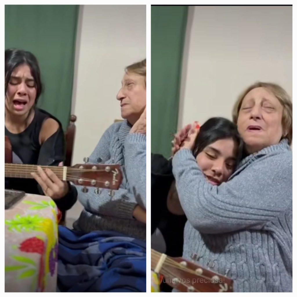 El musical y emotivo encuentro de la Gringa con Rocío González, de “La Voz Argentina”