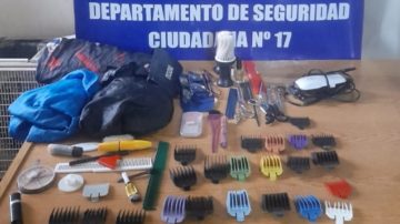 Recuperan las herramientas que le habían robado a una peluquera del barrio Jhon Kennedy