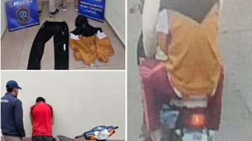 Capturan a dos motochorros que atacaban a ciclistas de la zona sur