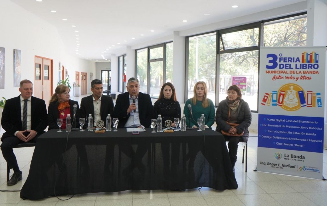 Anuncian la “3° Edición de la Feria del Libro Municipal de La Banda”