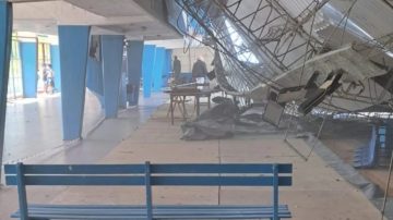 Corrientes: Se desplomó el techo del Estadio Regatas