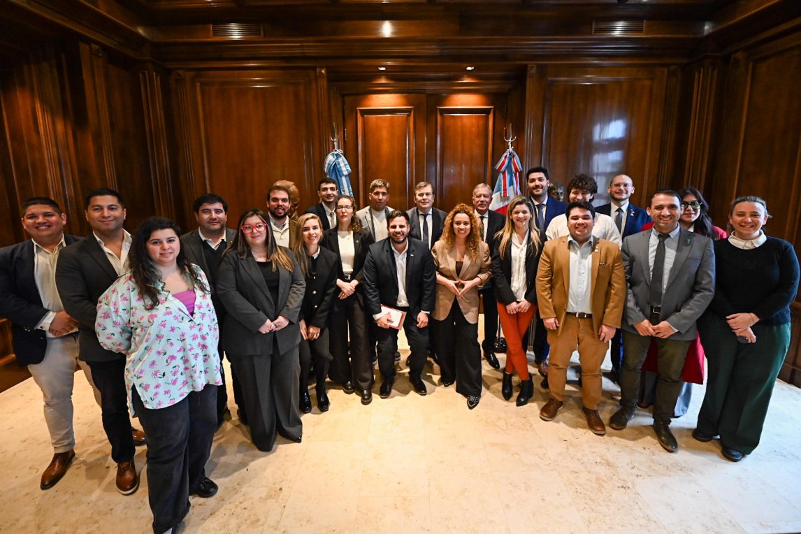 Zamora y Elías Suárez se reunieron con jóvenes referentes de la Mesa Nacional de la Came