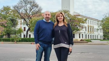 Verónica Larcher será candidata a gobernadora por el Frente Renovador y Mirolo, primer diputado provincial