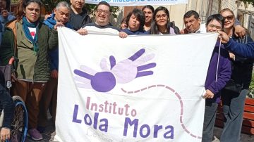 Santiagueños marcharon en la Plaza Libertad contra los ajustes en discapacidad