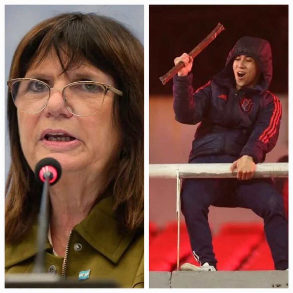 Patricia Bullrich, sobre los incidentes en Independiente: “El Gobierno provincial deberá responder”
