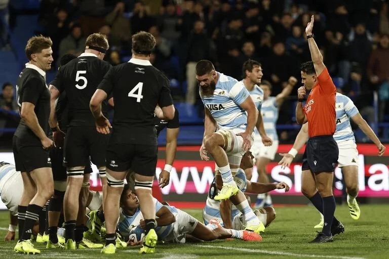Por primera vez en Argentina, Los Pumas vencieron a los All Blacks