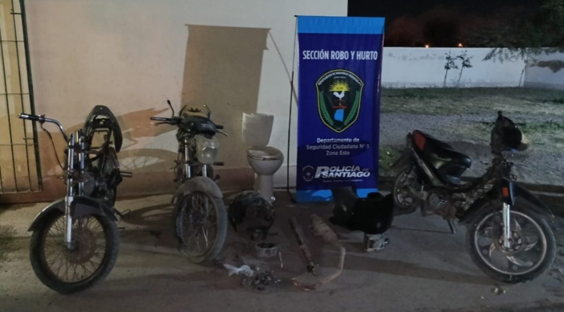 La Banda: recuperan tres motos y un medidor de gas tras varios operativos
