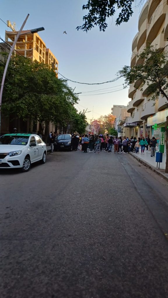 Corte total en calle Salta, entre Belgrano y Absalón Rojas